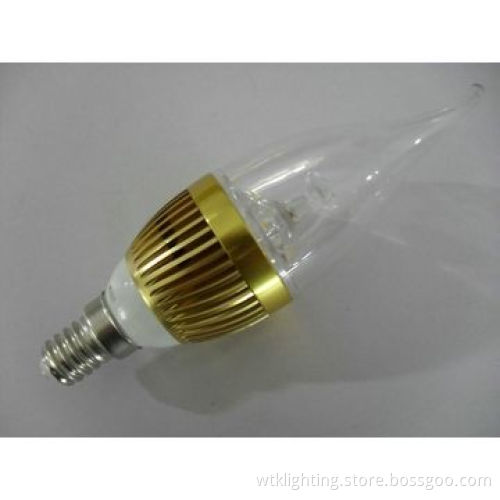 LED Candle Lights with 100 to 240V AC, 50 to 60Hz Rated Voltage and 3W Rated Power